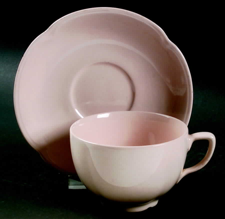 Rosedawn Flat Cup & Saucer Set by Johnson Brothers-1