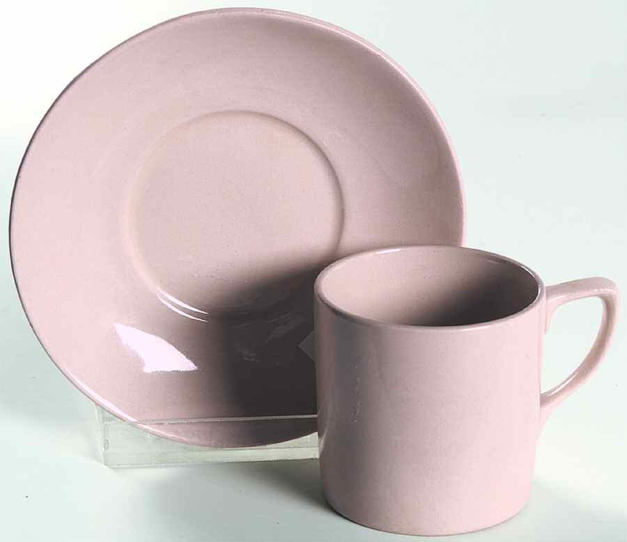 Rosedawn Flat Demitasse Cup & Saucer Set by Johnson Brothers-1
