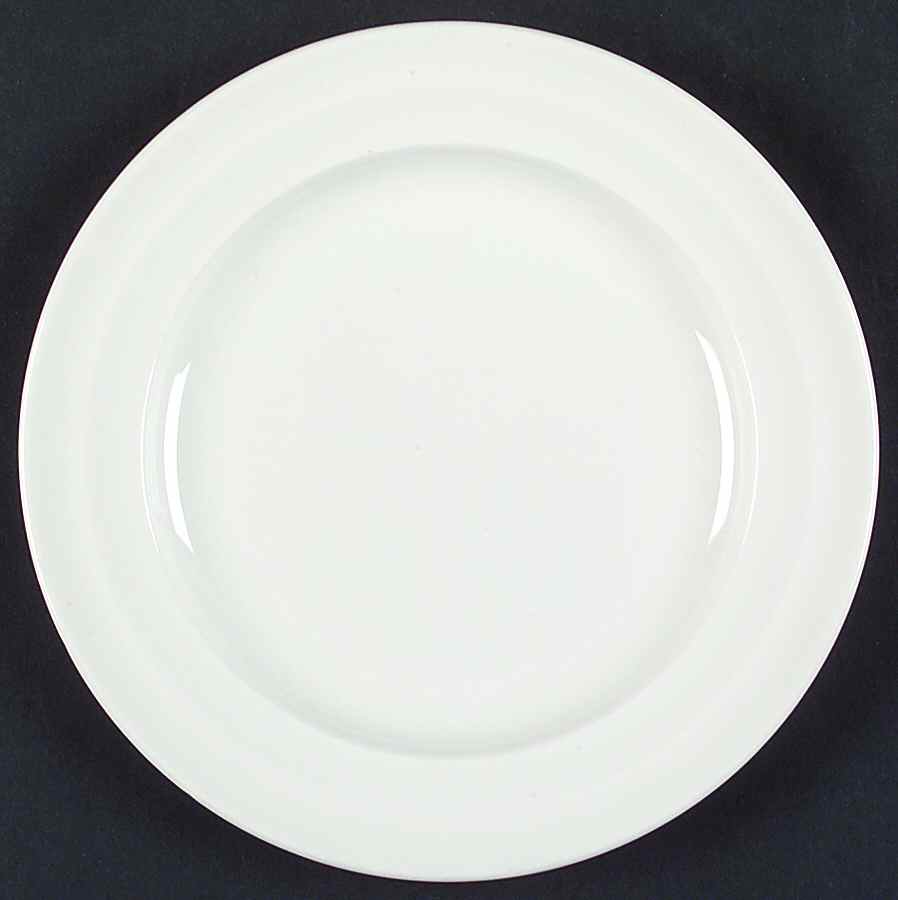 Roulette White Dessert/Pie Plate by Johnson Brothers-1