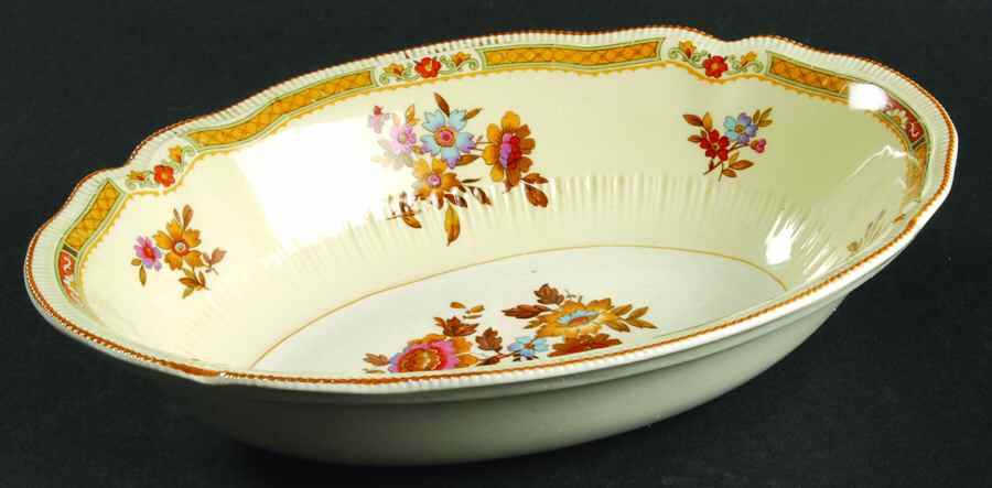 Rouen 9" Oval Vegetable Bowl by Johnson Brothers-1