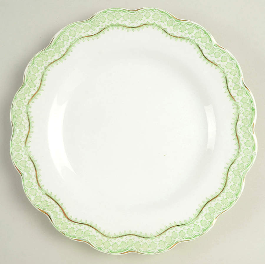 Ruth Green Luncheon Plate by Johnson Brothers-1