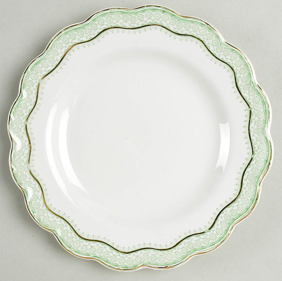 Ruth Green Dessert/Pie Plate by Johnson Brothers-1