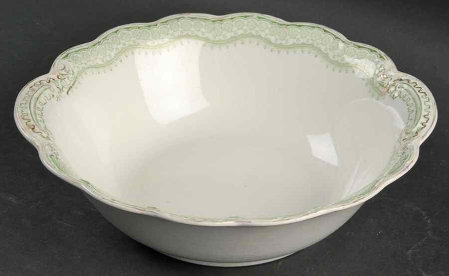 Ruth Green 9" Round Vegetable Bowl by Johnson Brothers-1