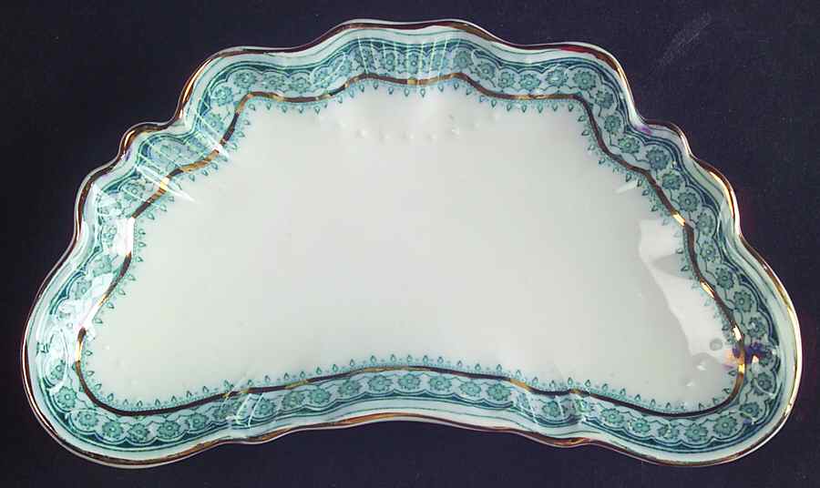 Ruth Blue Green Bone Dish by Johnson Brothers-1