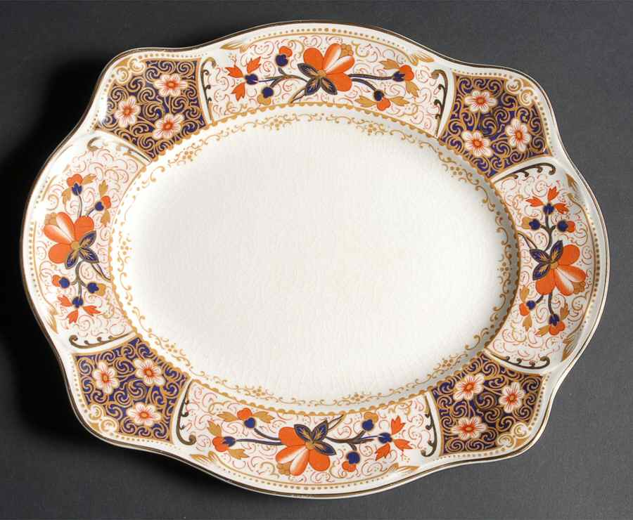 Rutland 12" Oval Serving Platter by Johnson Brothers-1