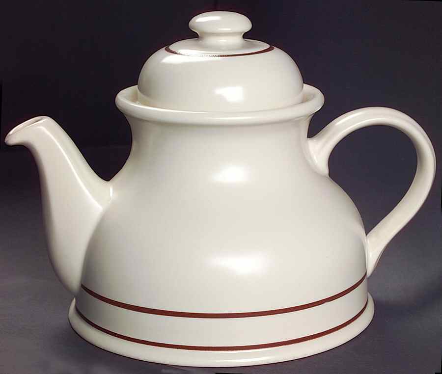Sandlewood Teapot & Lid by Johnson Brothers-1