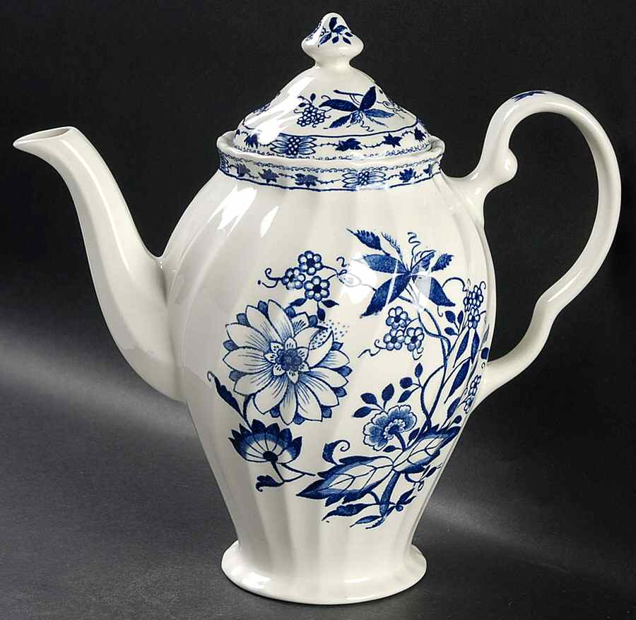 Saxony Coffee Pot & Lid by Johnson Brothers-1