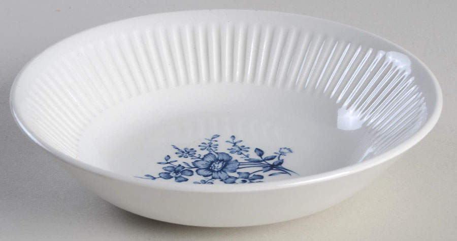 Scandia Blue Fruit/Dessert (Sauce) Bowl by Johnson Brothers-1
