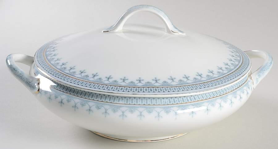Senora Round Covered Vegetable by Johnson Brothers-1