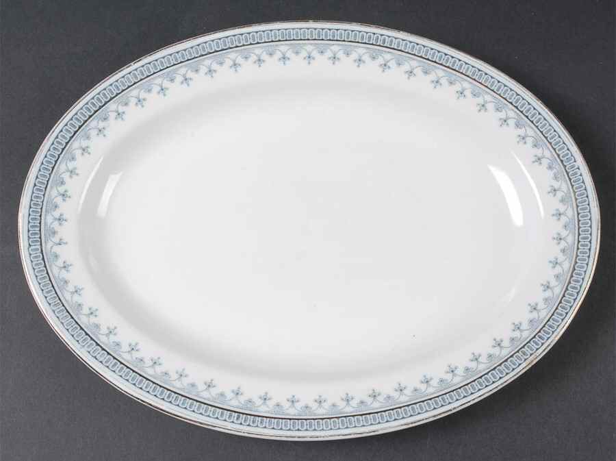Senora 12" Oval Serving Platter by Johnson Brothers-1