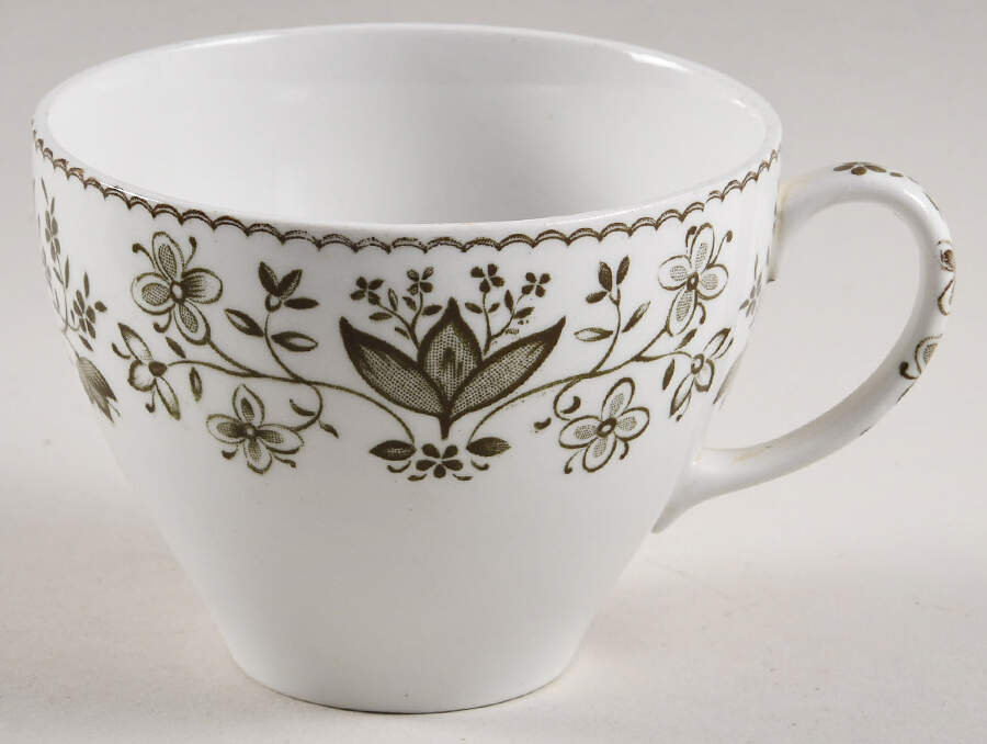 Sheldon Charcoal Flat Cup by Johnson Brothers-1