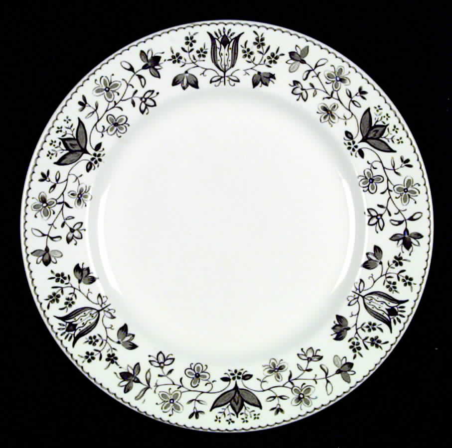 Sheldon Charcoal Dinner Plate by Johnson Brothers-1