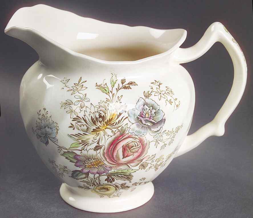 Sheraton (Floral Center) 32 Oz Pitcher by Johnson Brothers-1