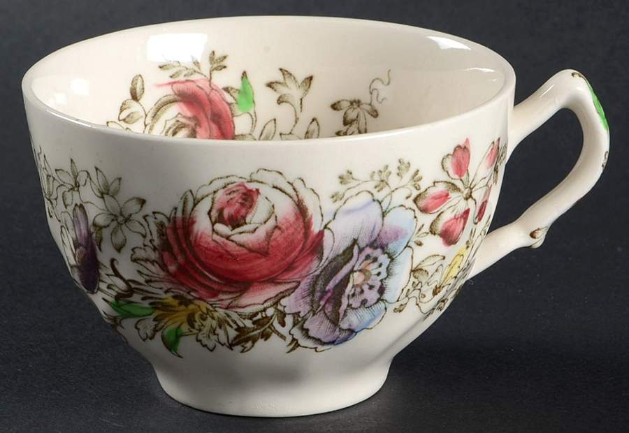 Sheraton (Floral Center) Snack Cup by Johnson Brothers-1