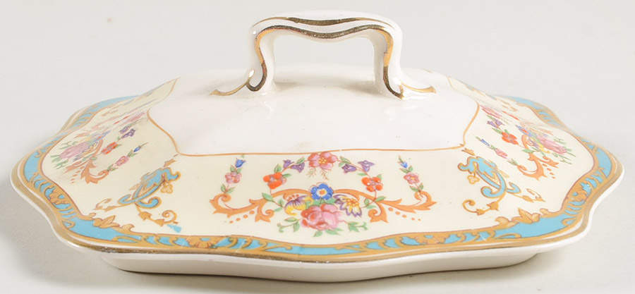 Sicily Lid for Sugar Bowl by Johnson Brothers-1