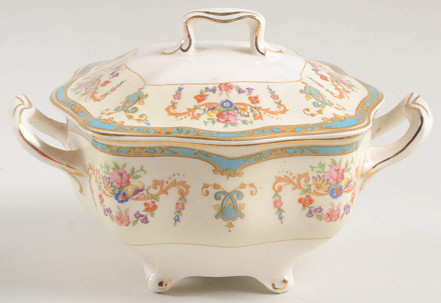 Sicily Sugar Bowl & Lid by Johnson Brothers-1