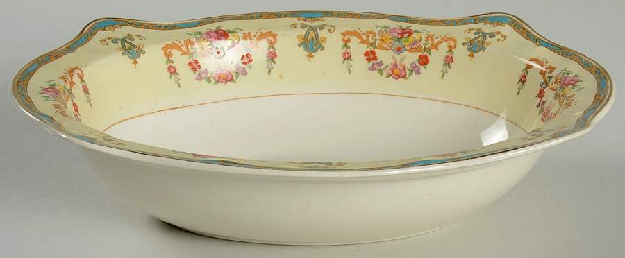 Sicily 9" Oval Vegetable Bowl by Johnson Brothers-1