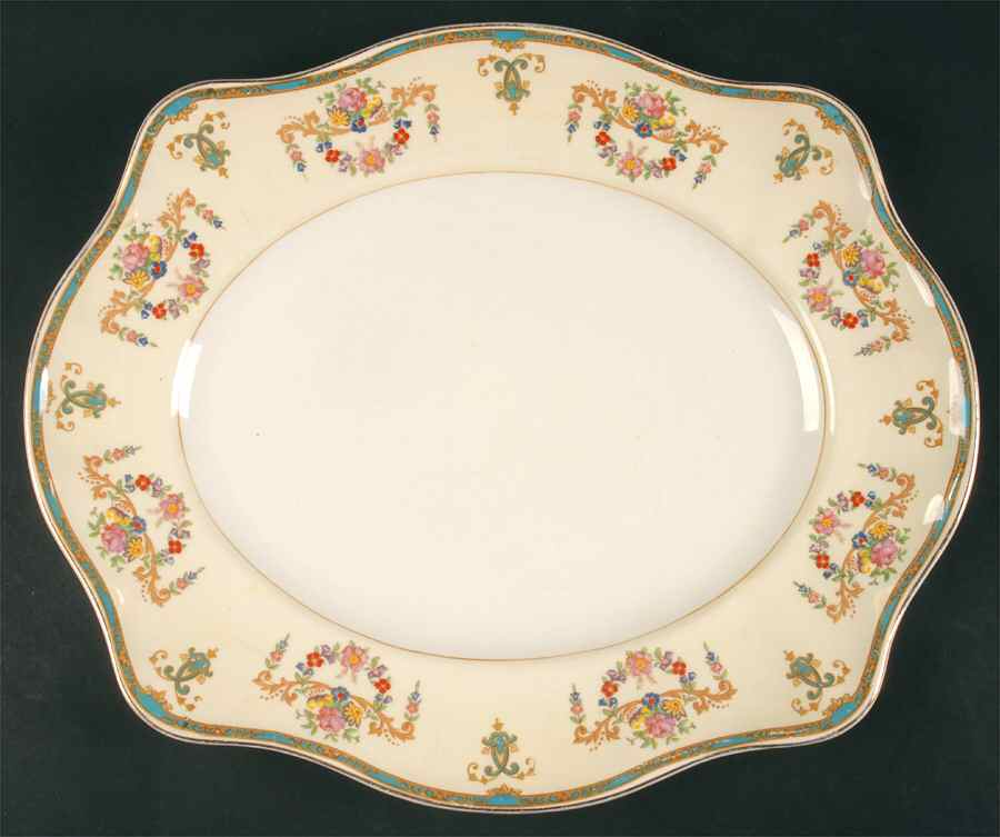 Sicily 14" Oval Serving Platter by Johnson Brothers-1