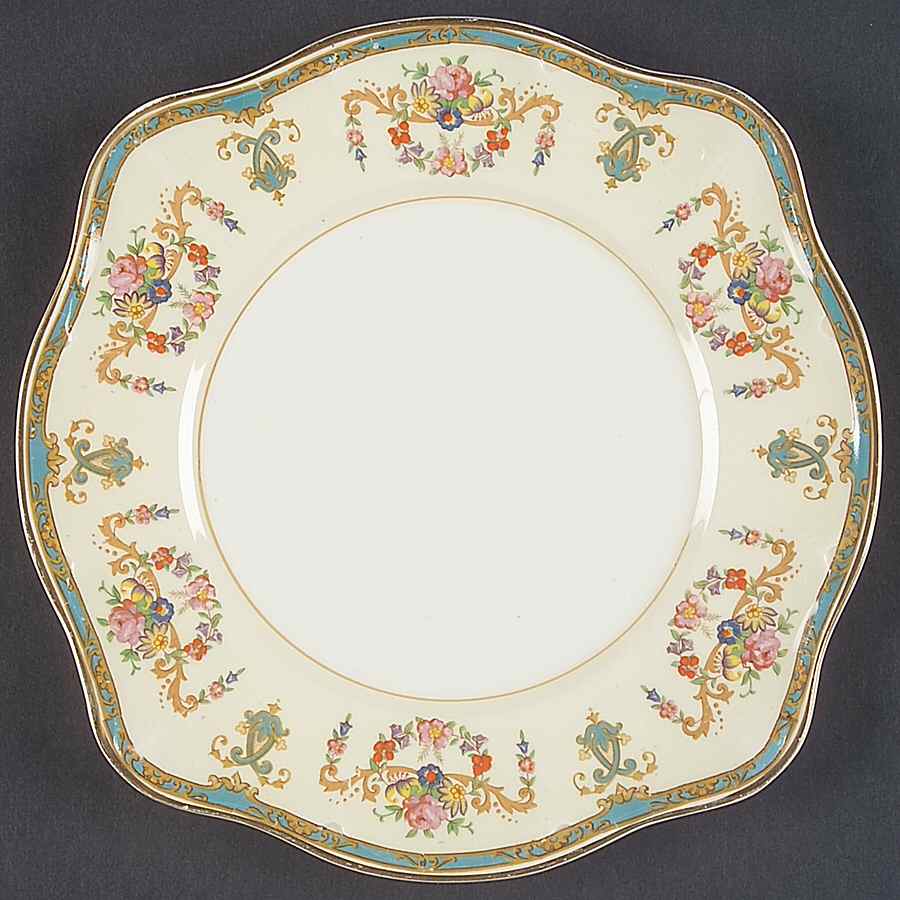 Sicily Square Salad Plate by Johnson Brothers-1