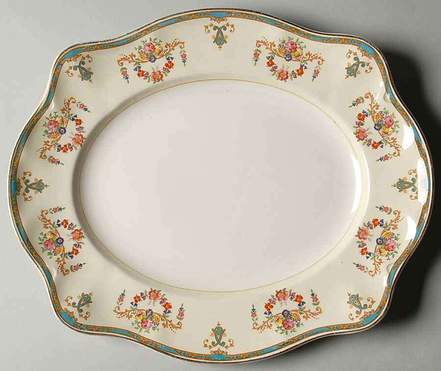 Sicily 12" Oval Serving Platter by Johnson Brothers-1