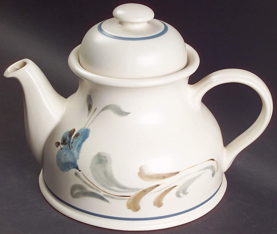 Sirocco Blue Teapot & Lid by Johnson Brothers-1