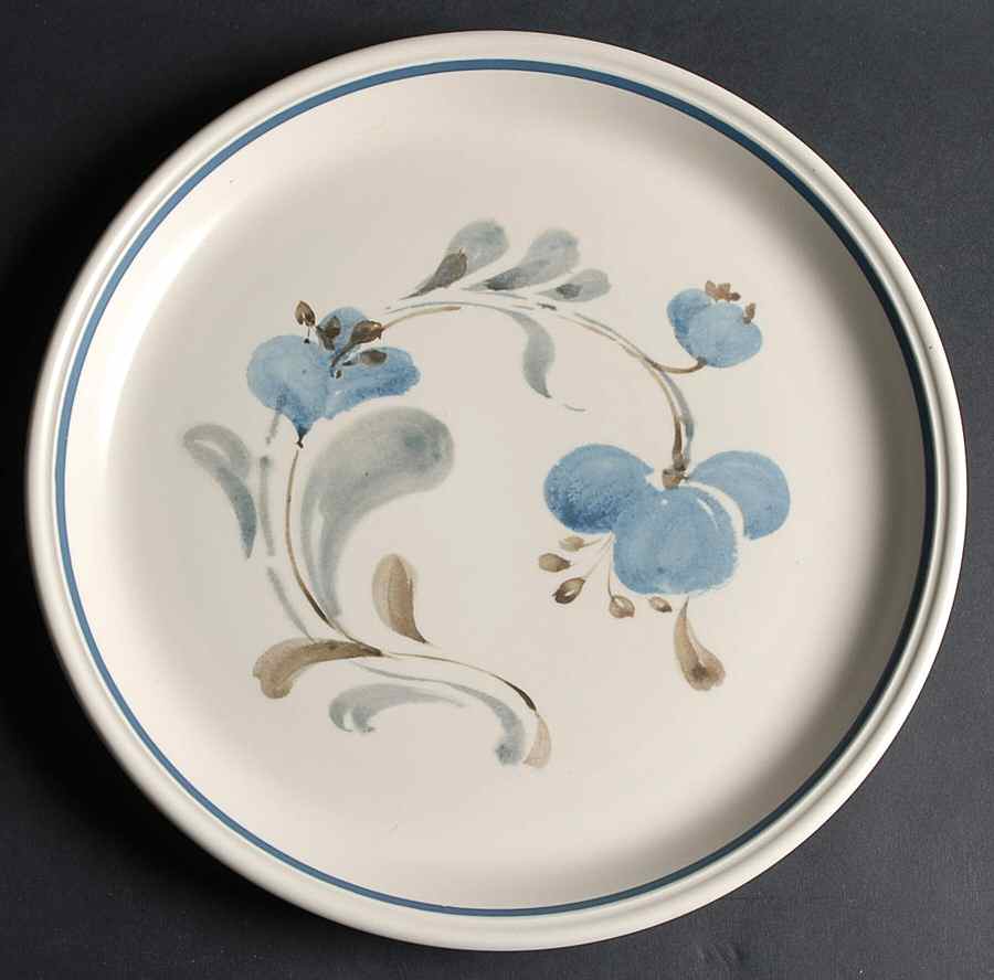 Sirocco Blue 12" Chop Plate (Round Platter) by Johnson Brothers-1