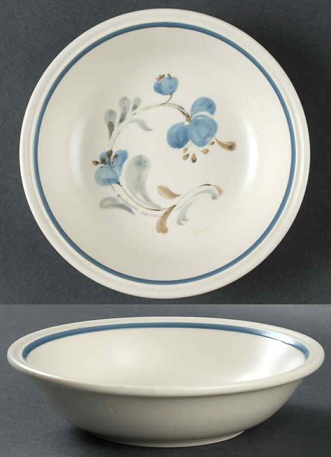 Sirocco Blue Coupe Cereal Bowl by Johnson Brothers-1