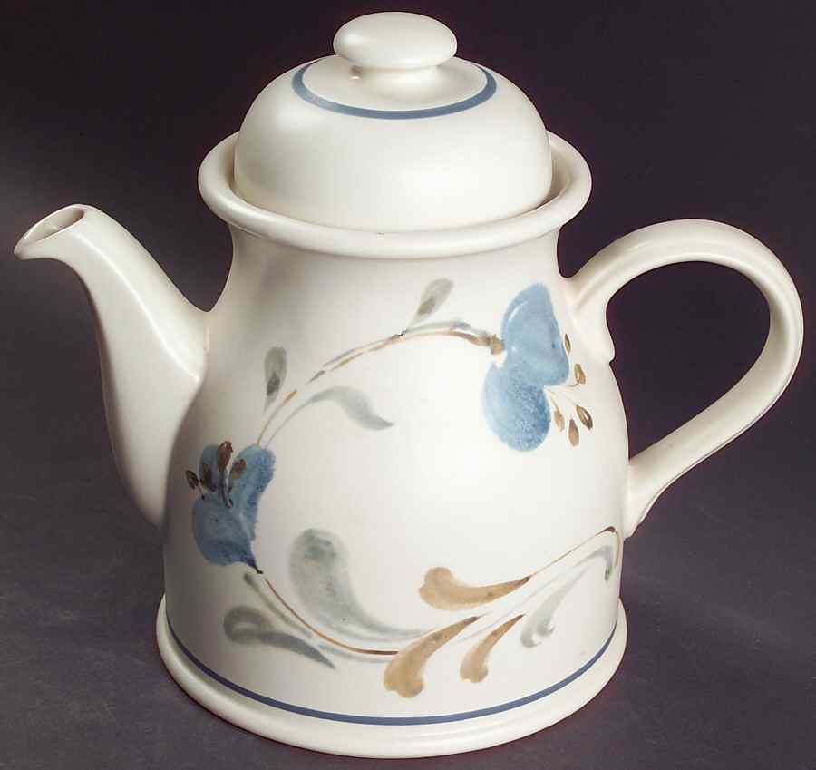 Sirocco Blue Coffee Pot & Lid by Johnson Brothers-1