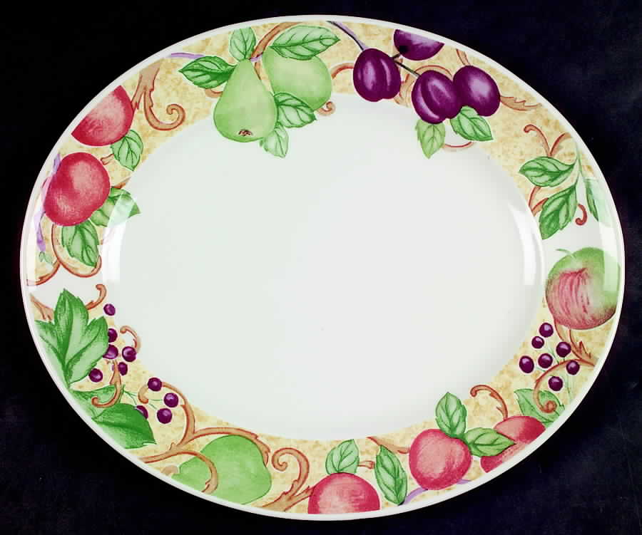Somerton 12" Oval Serving Platter by Johnson Brothers-1
