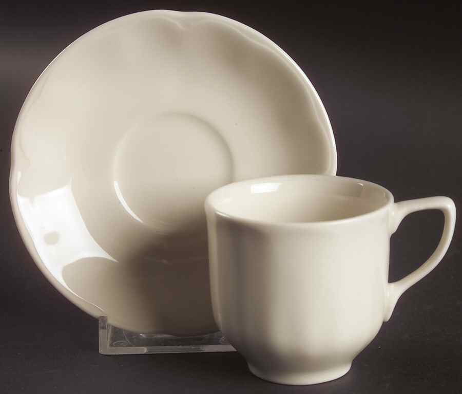 Sovereign Flat Demitasse Cup & Saucer Set by Johnson Brothers-1