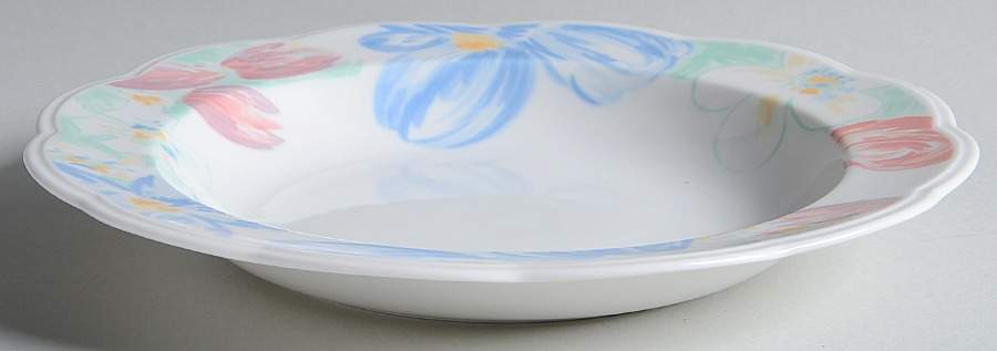 Spring Impressions Large Rim Soup Bowl by Johnson Brothers-1
