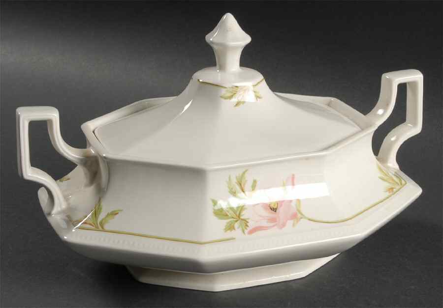 Spring Morning Oval Covered Vegetable by Johnson Brothers-1