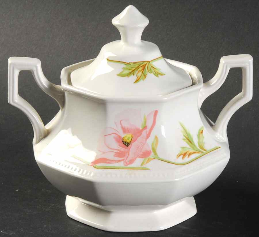 Spring Morning Sugar Bowl & Lid by Johnson Brothers-1