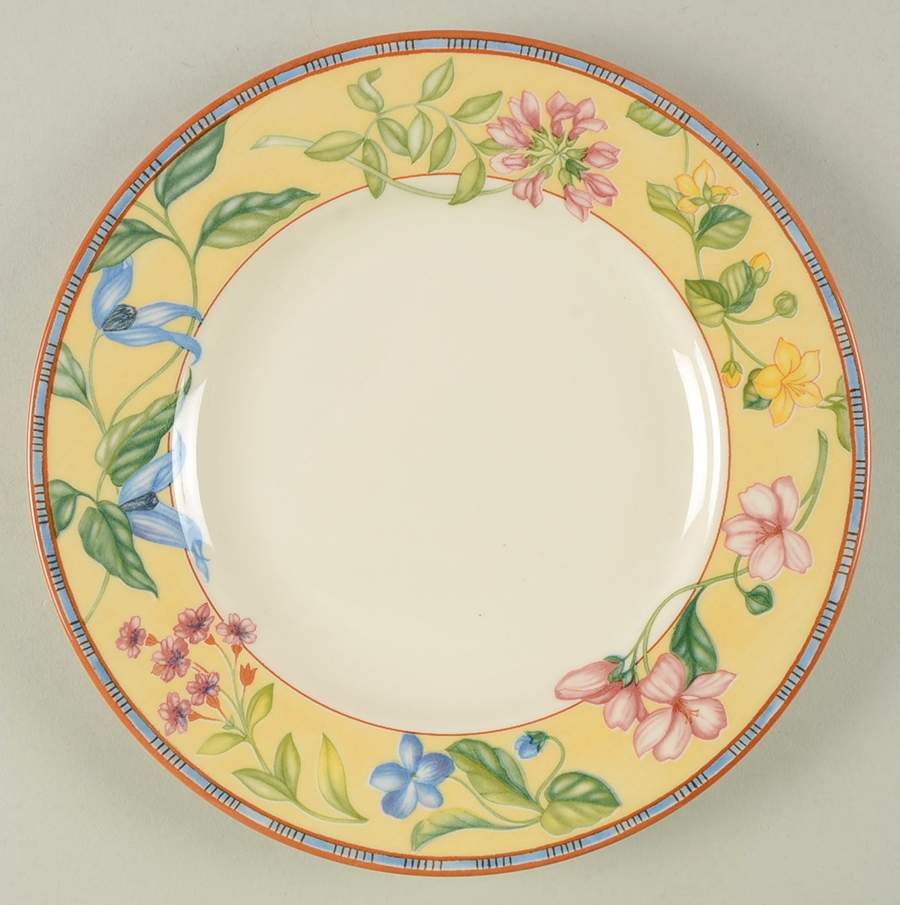 Spring Medley Salad Plate by Johnson Brothers-1