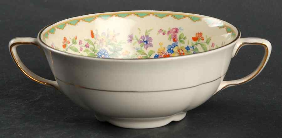 Springtime Flat Cream Soup Bowl by Johnson Brothers-1