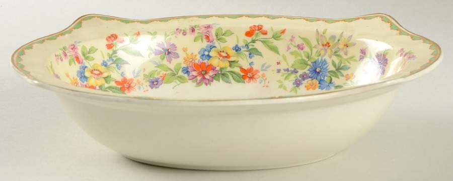 Springtime 9" Oval Vegetable Bowl by Johnson Brothers-1