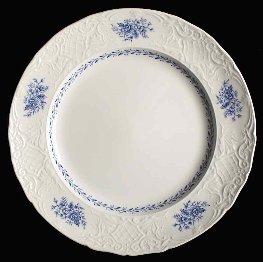 Springfield (Blue Flowers) Dinner Plate by Johnson Brothers-1