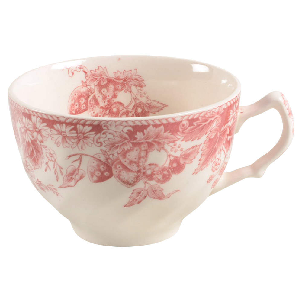 Strawberry Fair Pink Flat Cup by Johnson Brothers-1