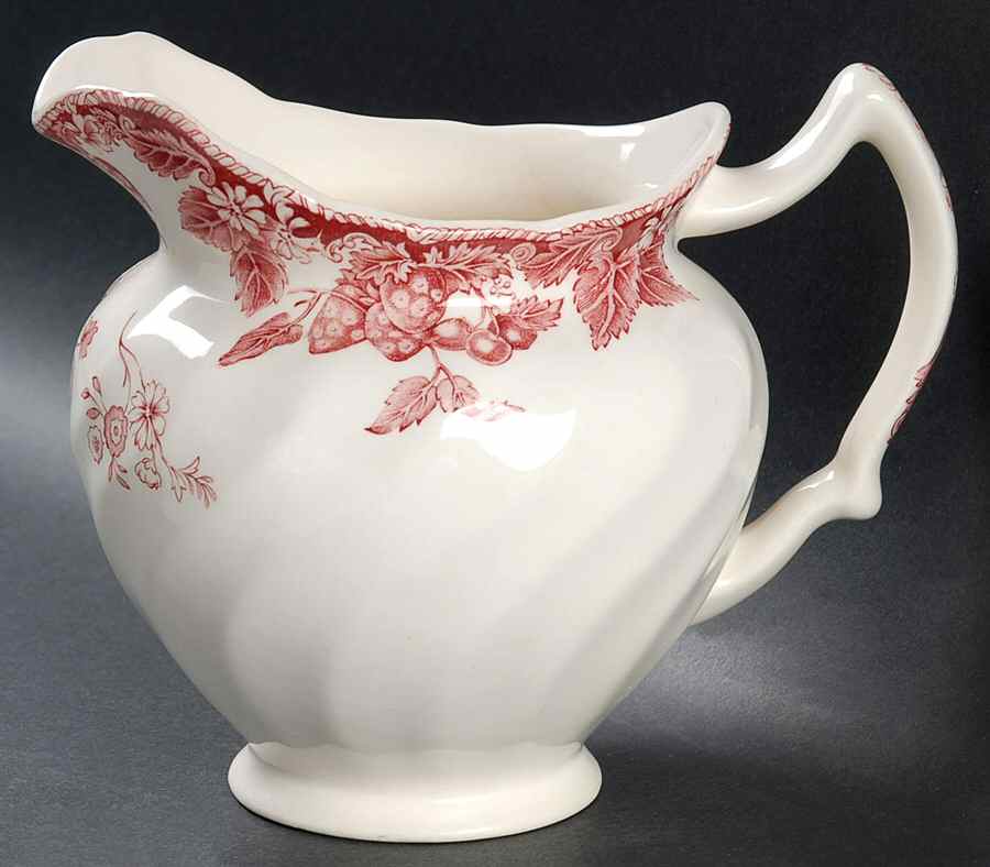 Strawberry Fair Pink 32 Oz Pitcher by Johnson Brothers-1