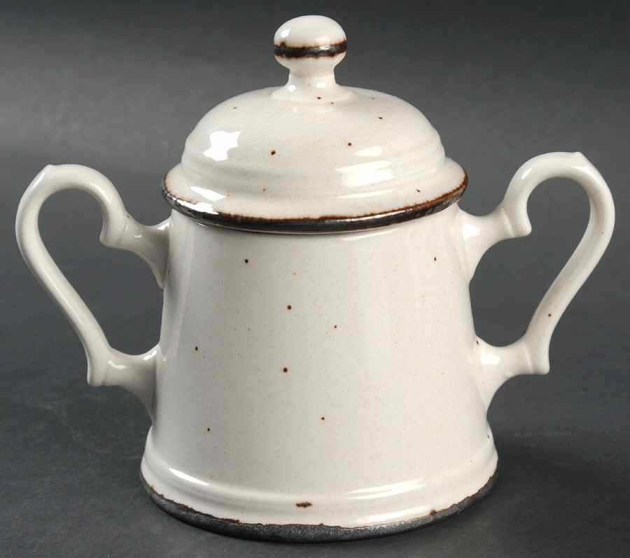 Straw Hat Sugar Bowl & Lid by Johnson Brothers-1
