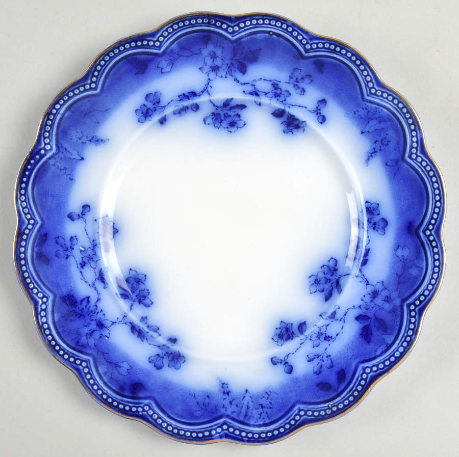 St Louis (Flow Blue) Salad Plate by Johnson Brothers-1