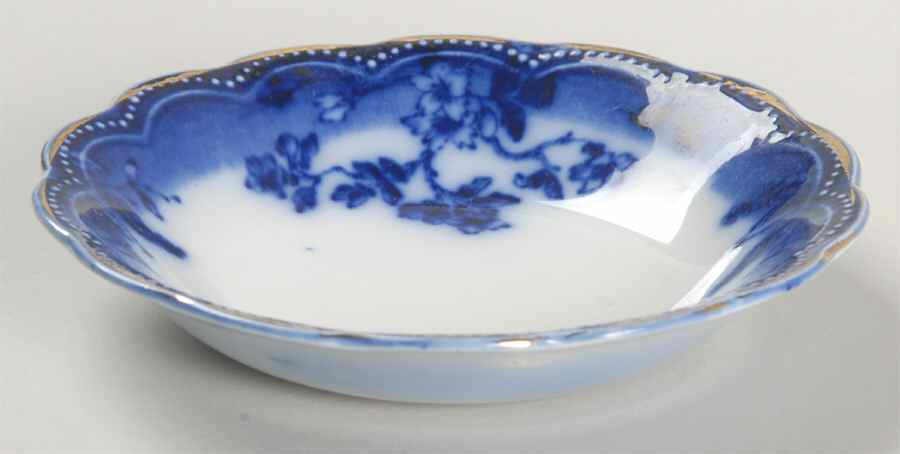 St Louis (Flow Blue) Fruit/Dessert (Sauce) Bowl by Johnson Brothers-1