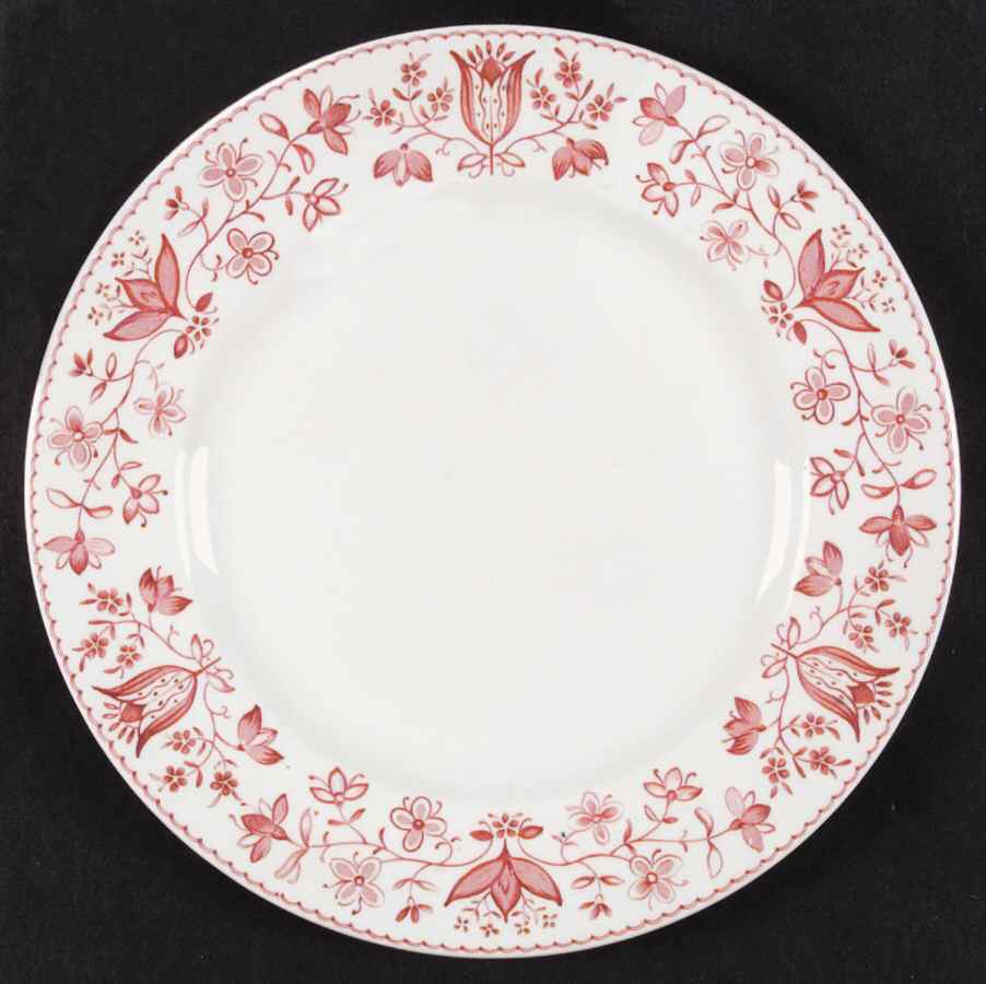 Stratford Pink Dinner Plate by Johnson Brothers-1
