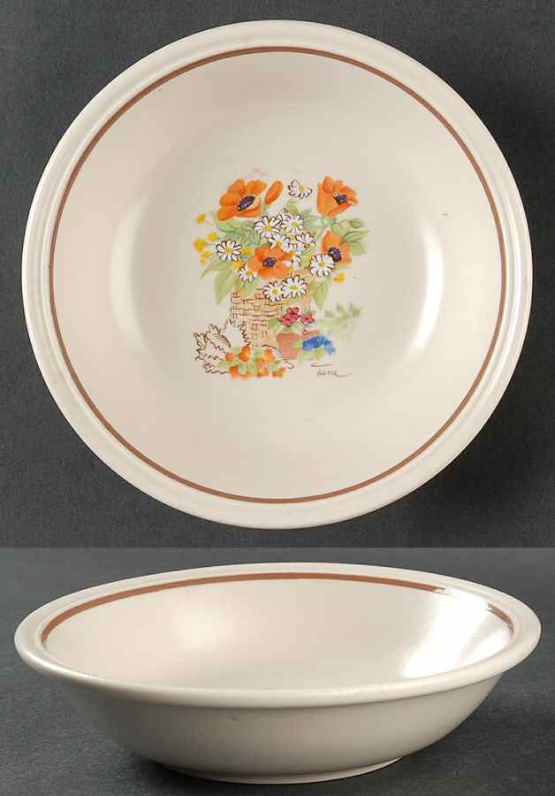 Strawmarket Coupe Cereal Bowl by Johnson Brothers-1