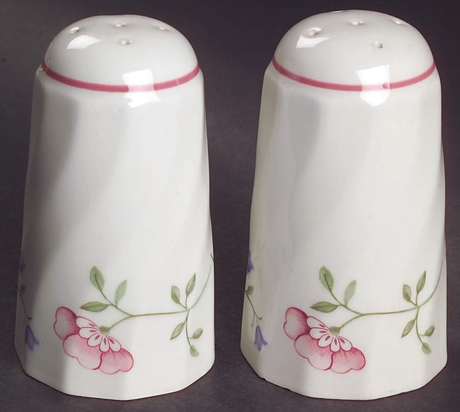 Summer Chintz (Made in England, Earthenware) Salt & Pepper Set by Johnson Brothers-1