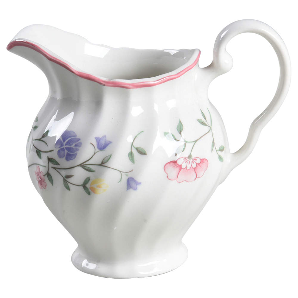 Summer Chintz (Made in England, Earthenware) Creamer by Johnson Brothers-1