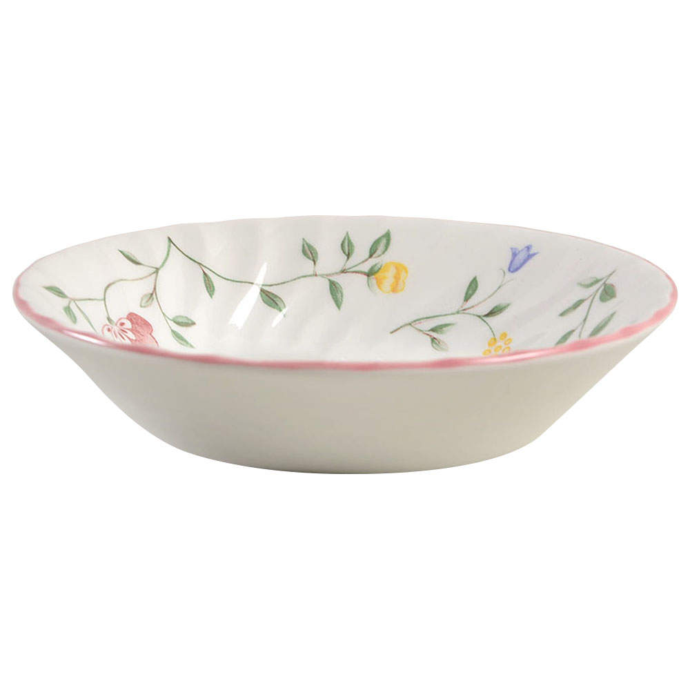 Summer Chintz (Made in England, Earthenware) Fruit/Dessert (Sauce) Bowl by Johnson Brothers-1