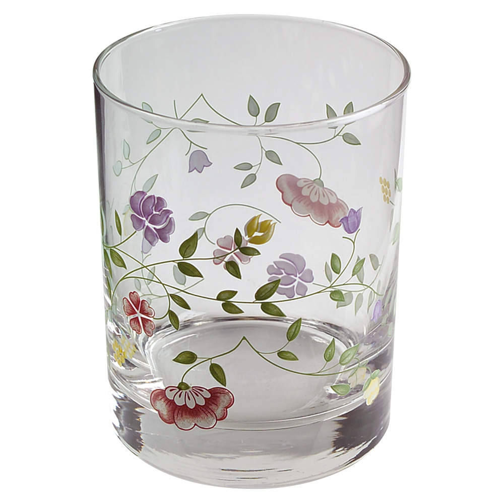 Summer Chintz (Made in England, Earthenware) 12 Oz Glassware Double Old Fashioned by Johnson Brothers-1