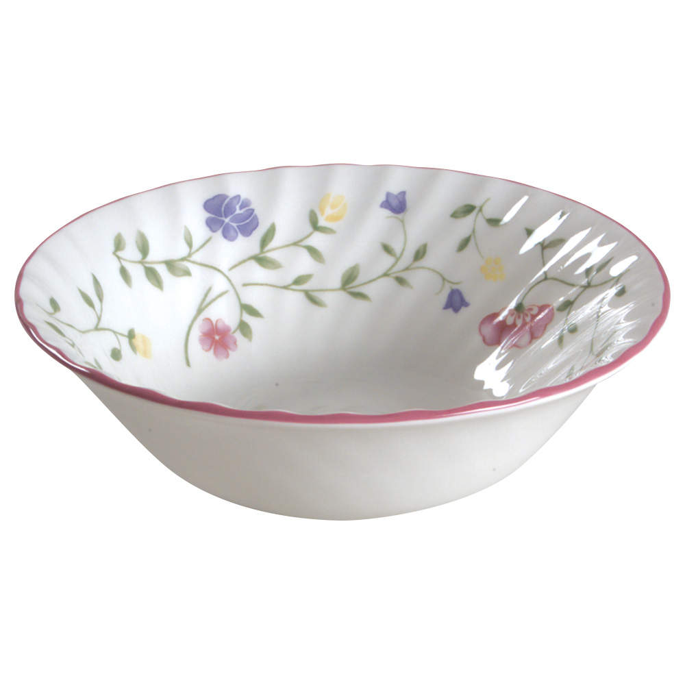 Summer Chintz (Made in England, Earthenware) Coupe Cereal Bowl by Johnson Brothers-1