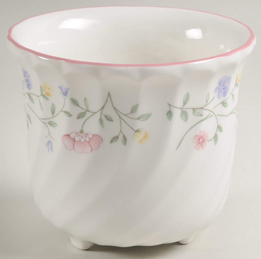 Summer Chintz (Made in England, Earthenware) 5" Planter by Johnson Brothers-1